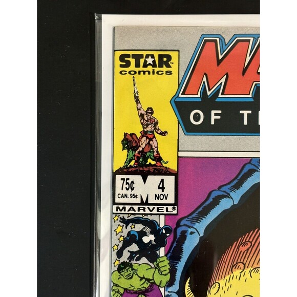 Masters Of The Universe Marvel Star Comics #4 VF/NM Direct Edition 9.4+ - Picture 2 of 9